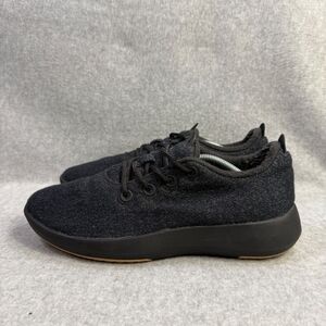 Albirds Shoes Mens Size 10 Wool Runer Mizzles WRM Black Casual Comfort Sneakers